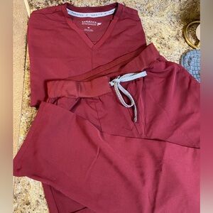 BRAND NEW MAROON FABLETICS SCRUBS.